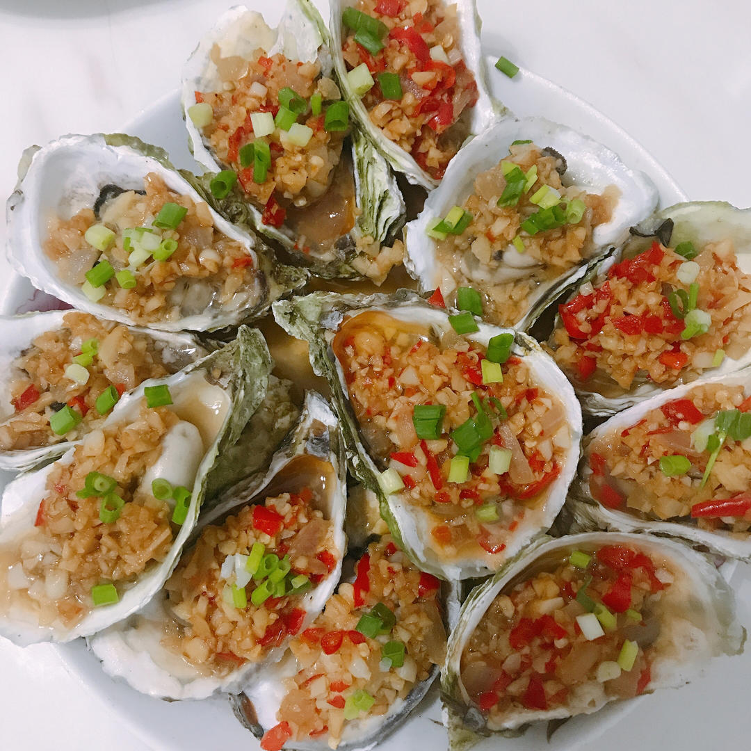 超简单～蒸蒜蓉生蚝