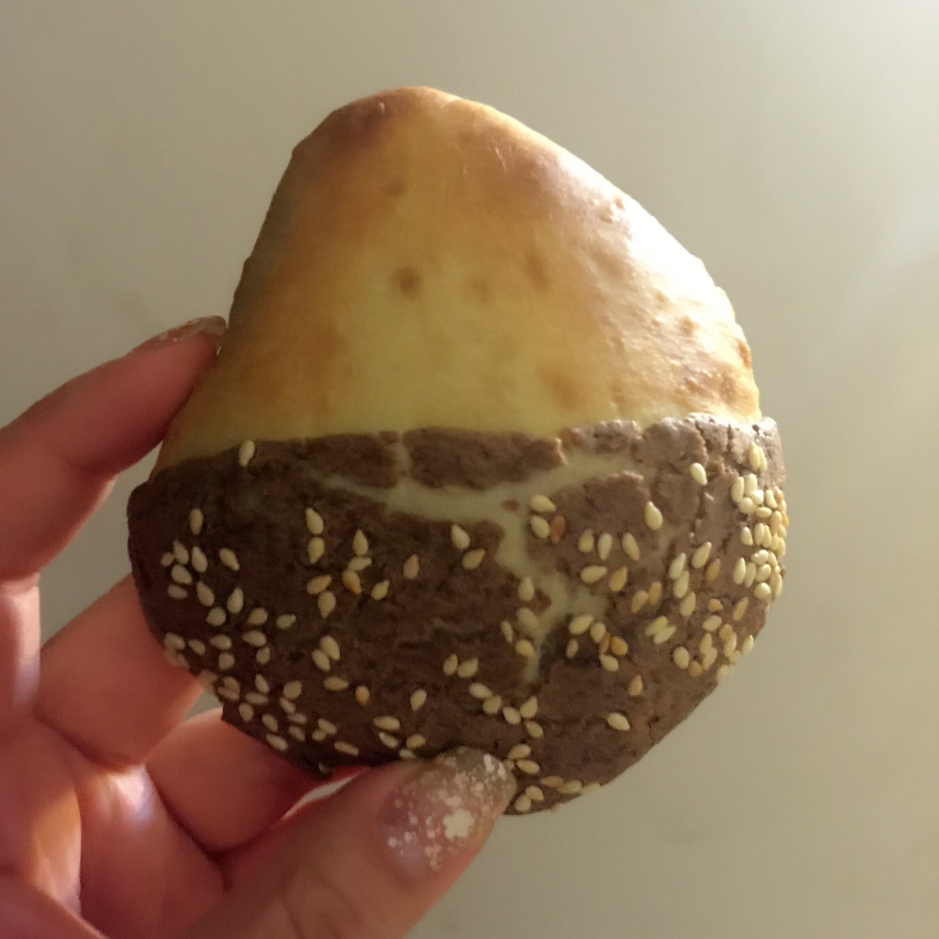 可可红薯栗子包