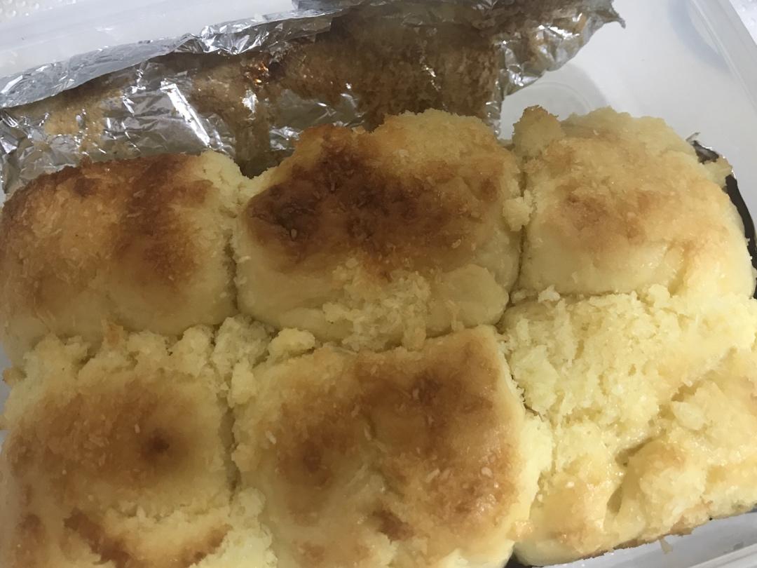 快手椰蓉小餐包（一次发酵照样柔软又拉丝）