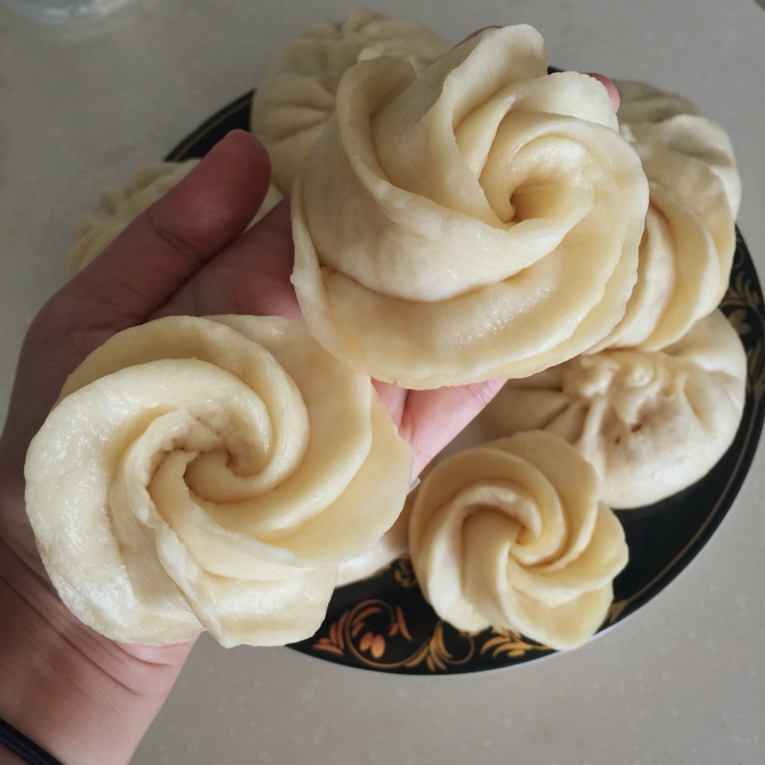 超松软蜂蜜馒头、花卷的做法（不用泡打粉）