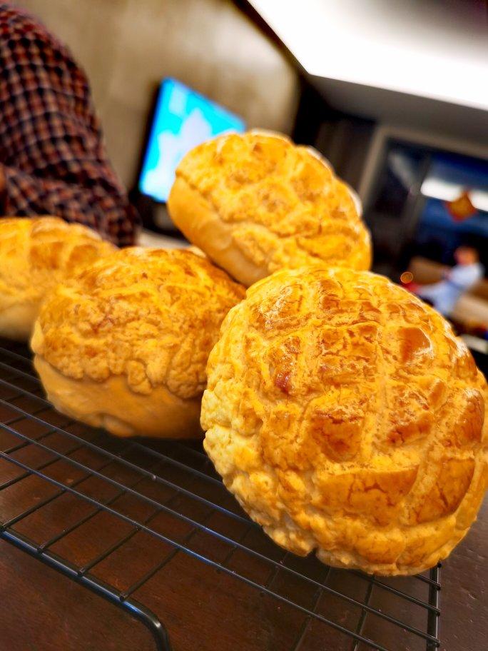 pgd做的香酥柔软的港式菠萝包