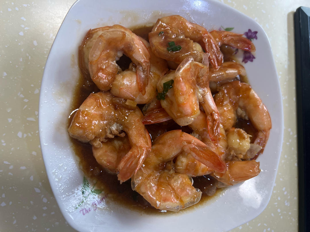 十分钟做好吃的红烧大虾