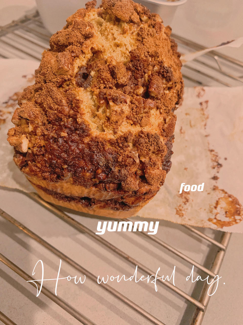 肉桂卷快手面包丨健康·烘焙