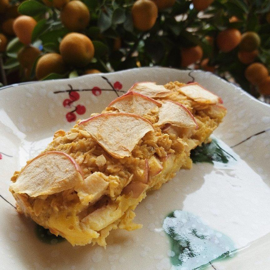 早餐苹果燕麦布丁丨健康·三餐