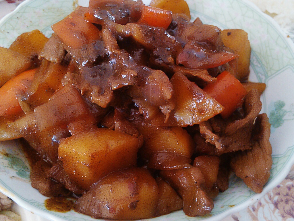 土豆烧牛肉