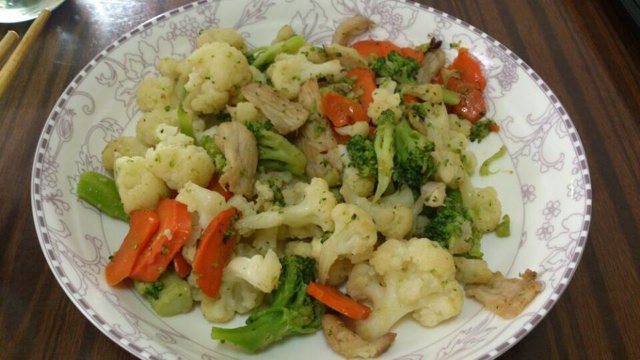 小炒菜花