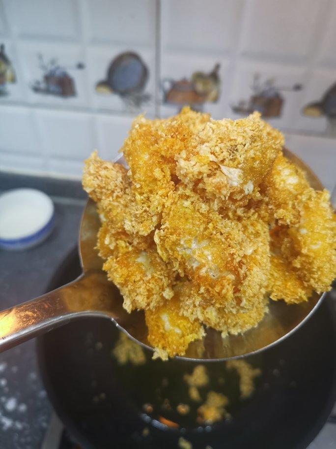 自制鸡米花(油炸)