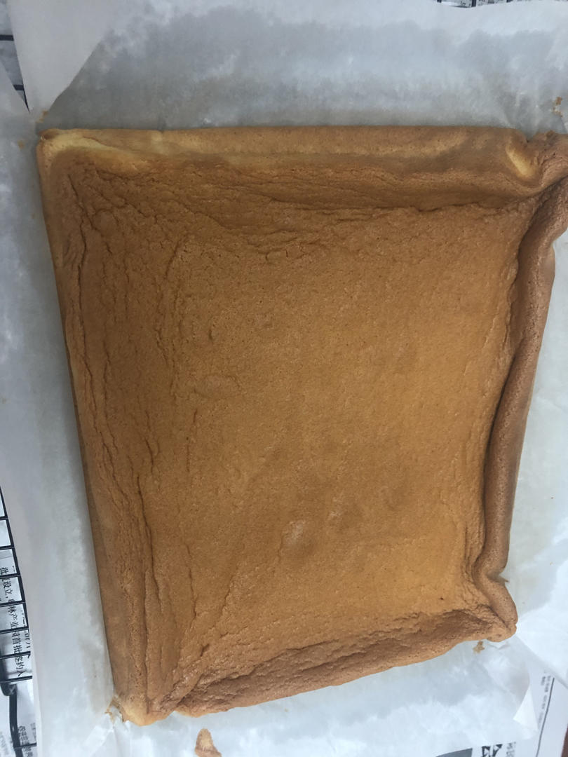 原味基础蛋糕卷(小五卷)