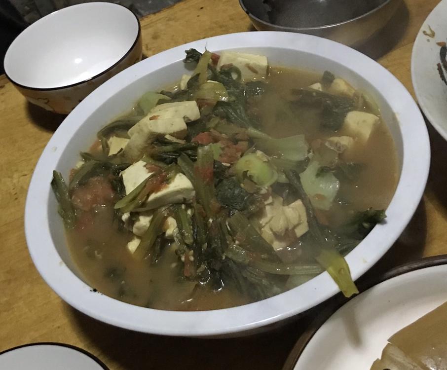 番茄豆腐汤