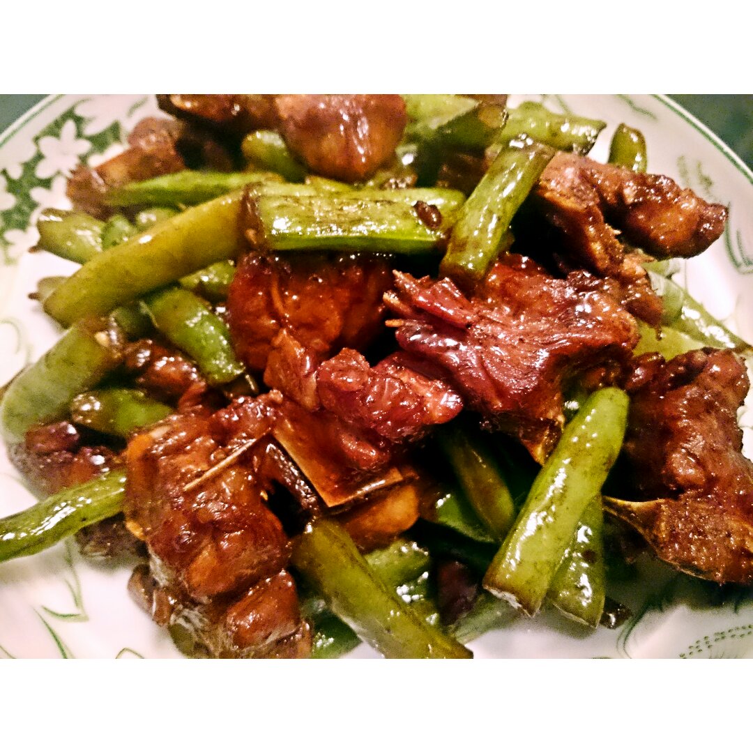 排骨炖豆角