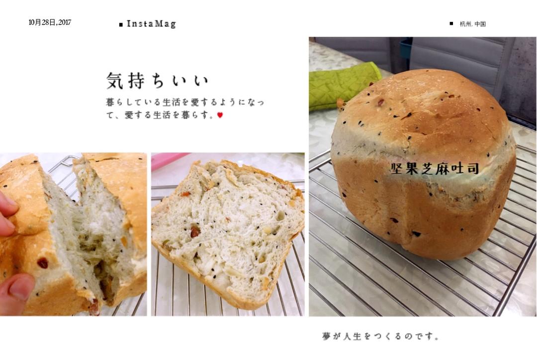 一键式全麦蔓越莓吐司