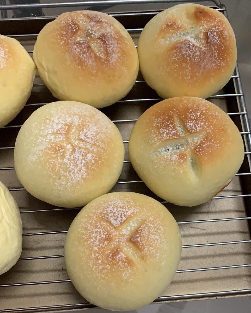 豆沙蛋黄面包～好吃到哭～