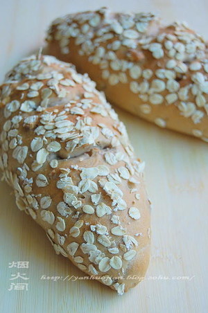 燕麦核桃面包（汤种）的做法 步骤5
