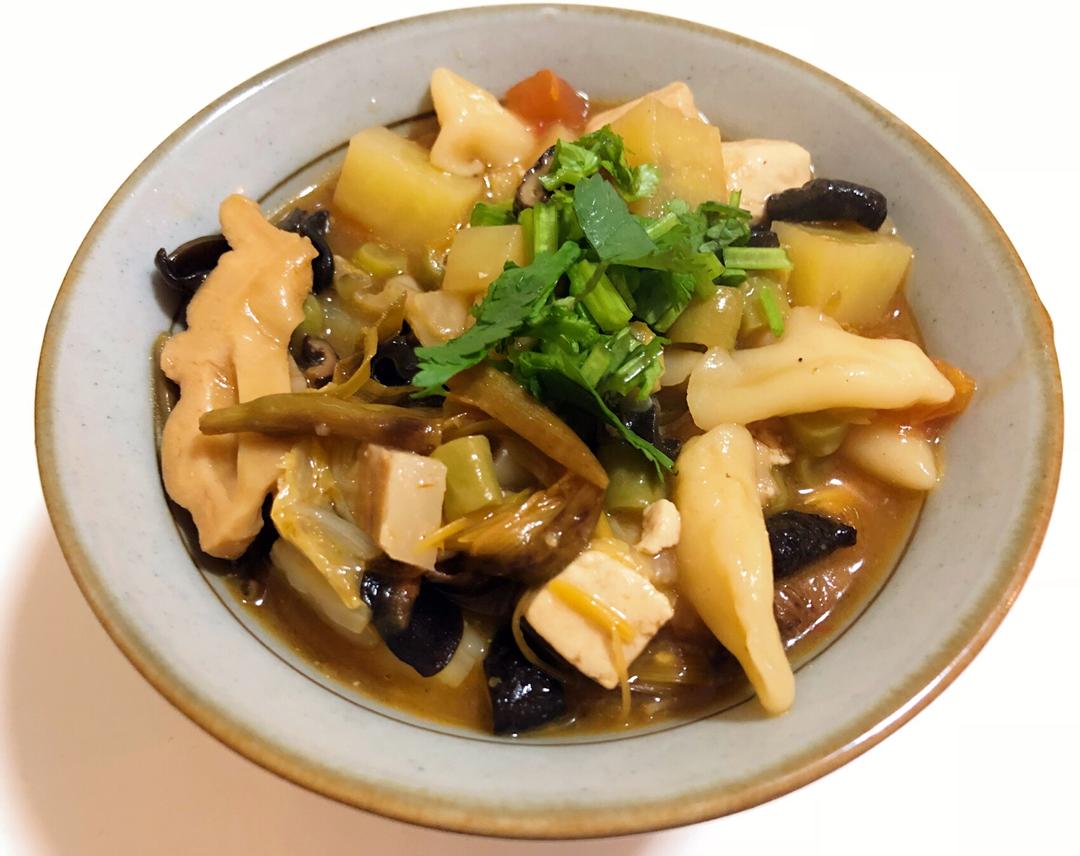 我家的烩麻食