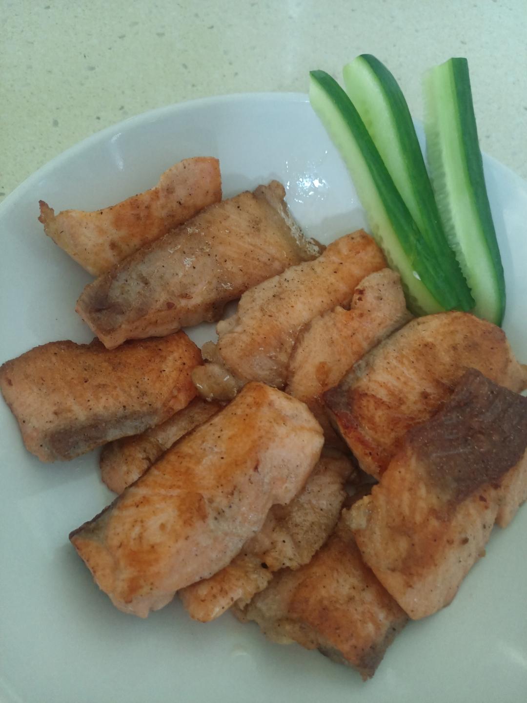 香煎三文鱼