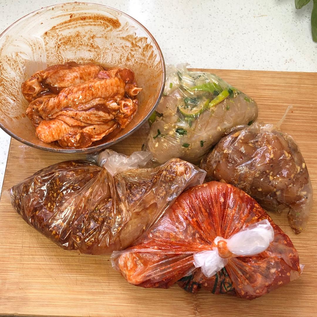 奥尔良烤鸡翅的做法