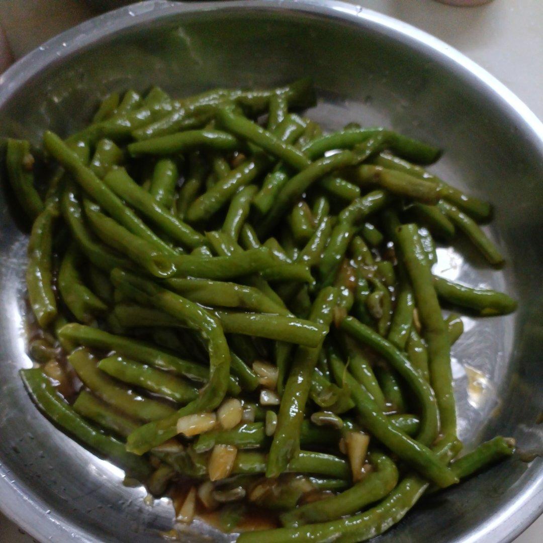家常小炒四季豆，蔬菜就是要清爽鲜甜