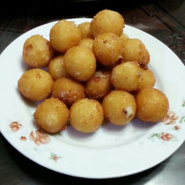 脆皮土豆芝士球