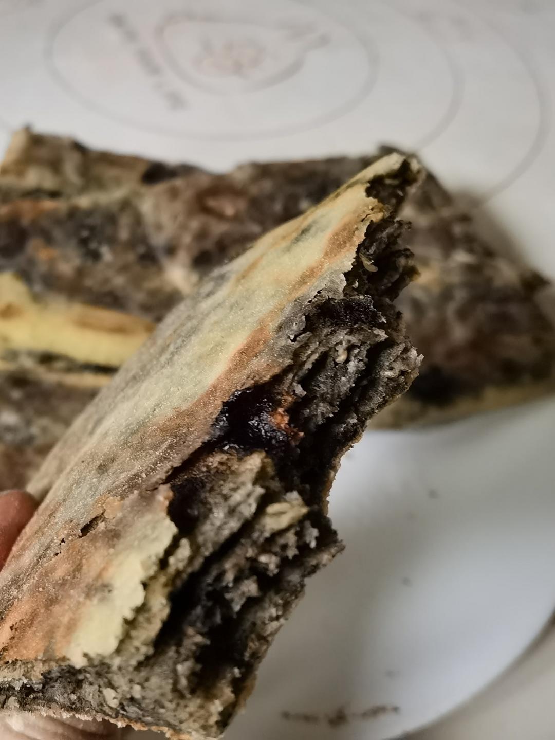 妈妈的麻酱红糖饼(附赠叠饼大法！)