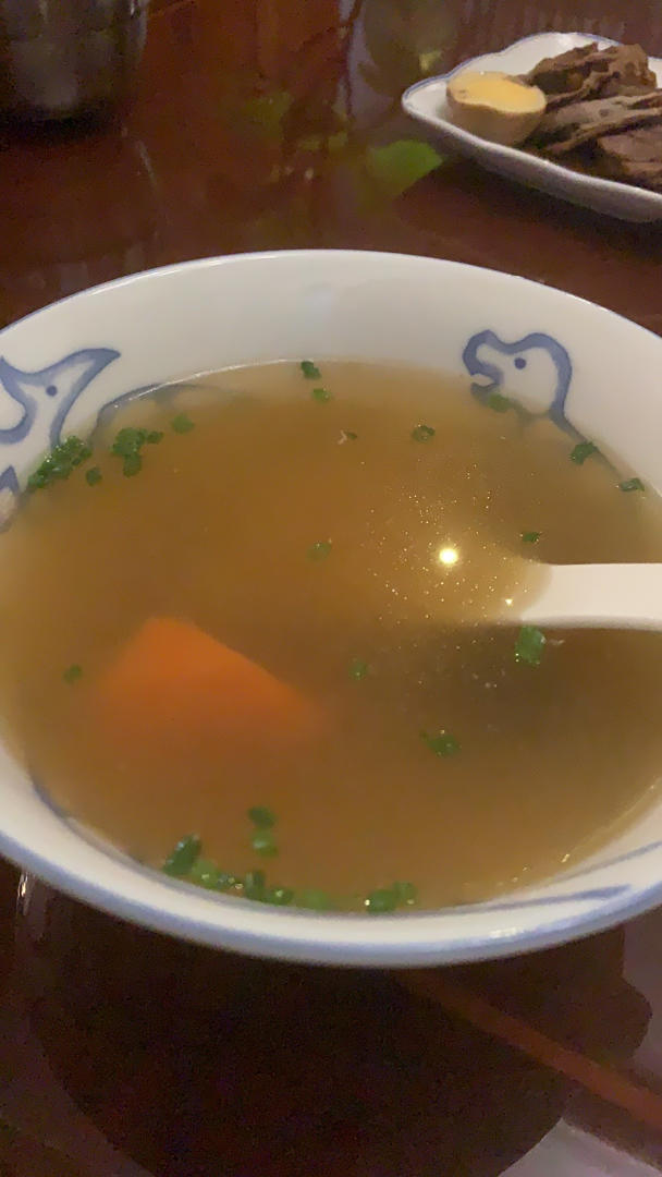 苹果无花果猪展汤