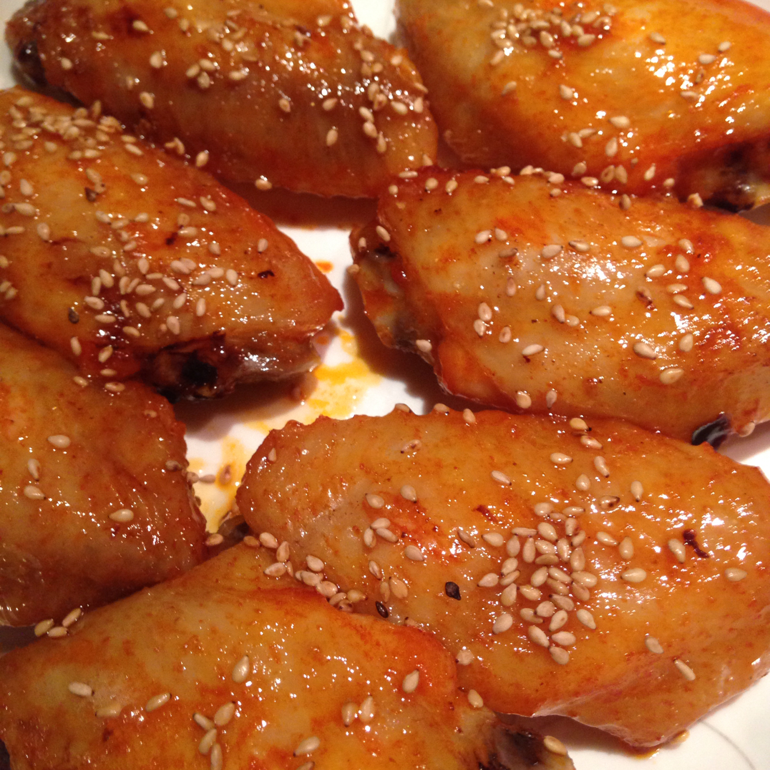 鹿辣辣做的奥尔良烤鸡翅