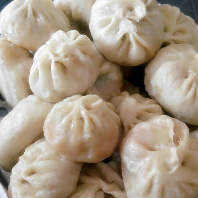 紫竹清风1做的白菜猪肉包子