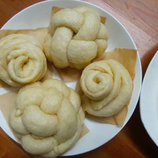 时尚玉米做的玉米渣馒头