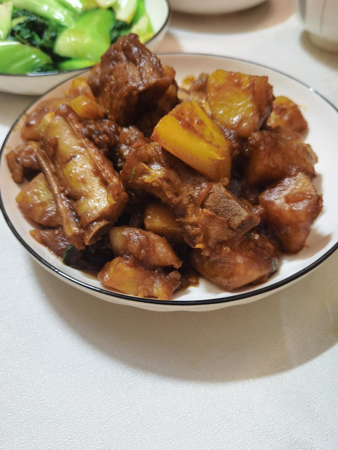 🔥巨好吃的红烧排骨炖土豆❗️懒人版轻松做拿手菜