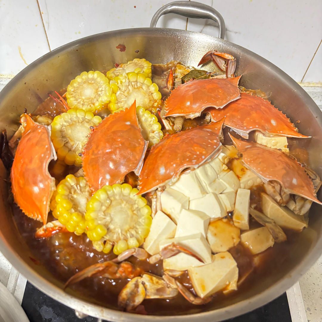 梭子蟹复刻胖哥俩肉蟹煲