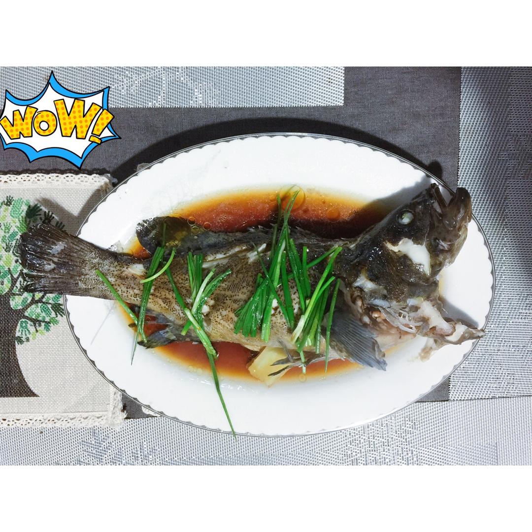 清蒸鱼（鲈鱼/多宝鱼/桂花鱼/石斑鱼……）