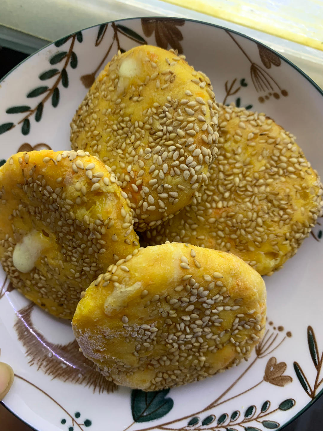 芝士红薯饼
