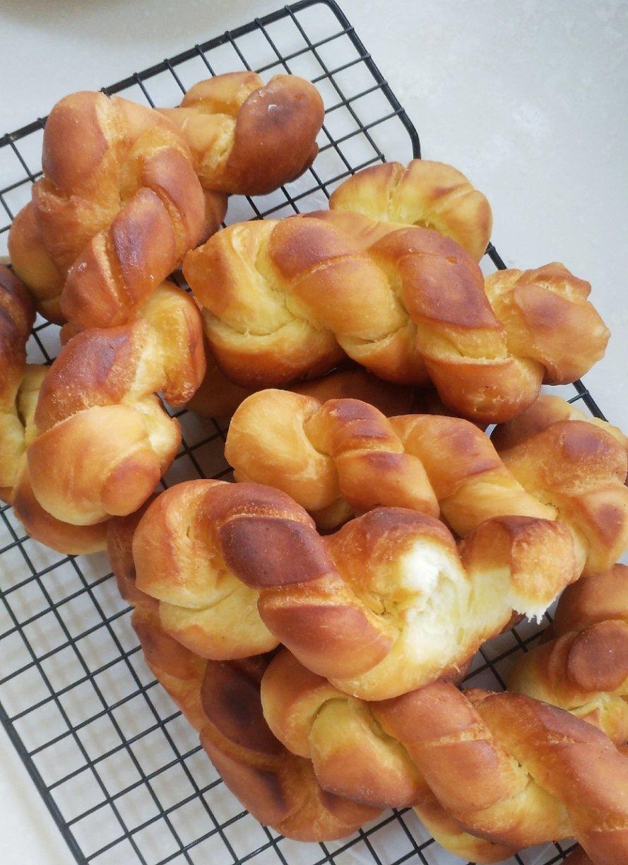 超级松软的奶香麻花