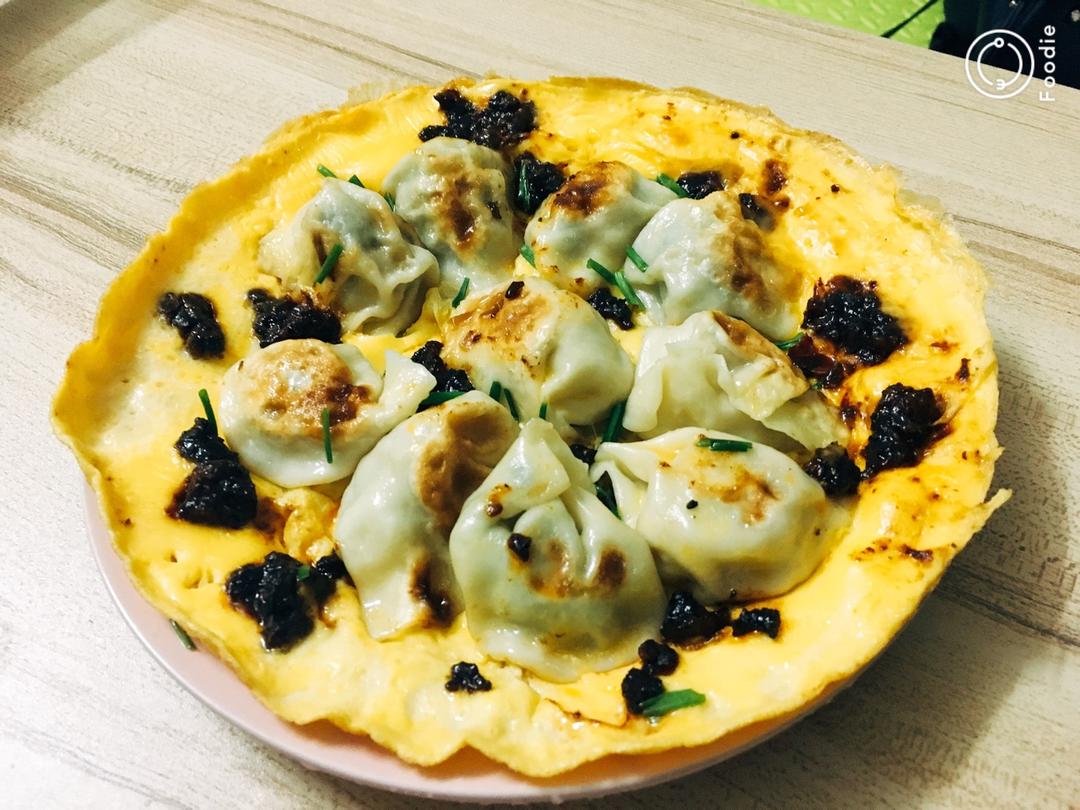 懒人快手抱蛋煎饺