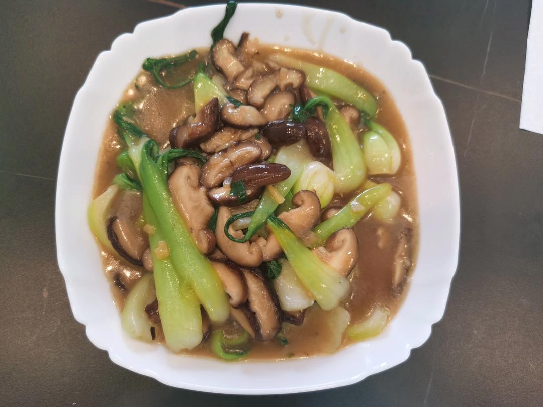 香菇油菜（简单快手）