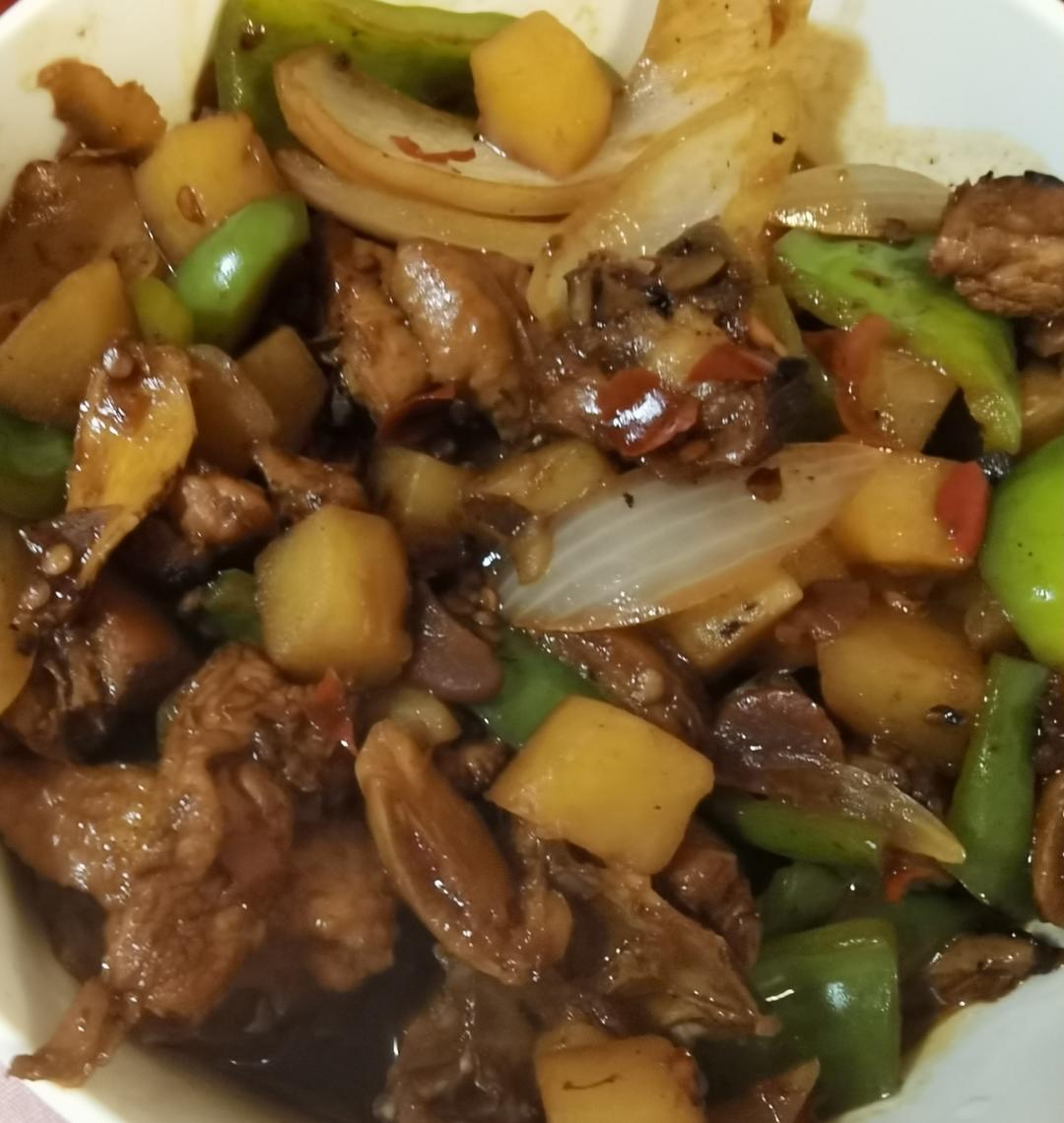 新疆老公赞不绝口的大盘鸡