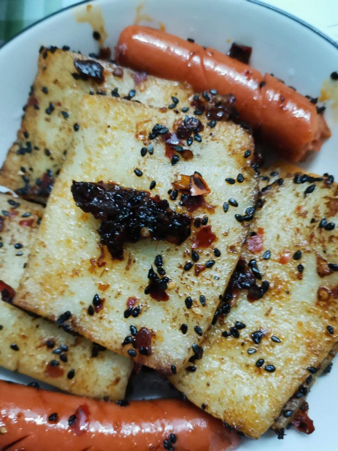 任静霞vwzm做的烤年糕家用烤箱