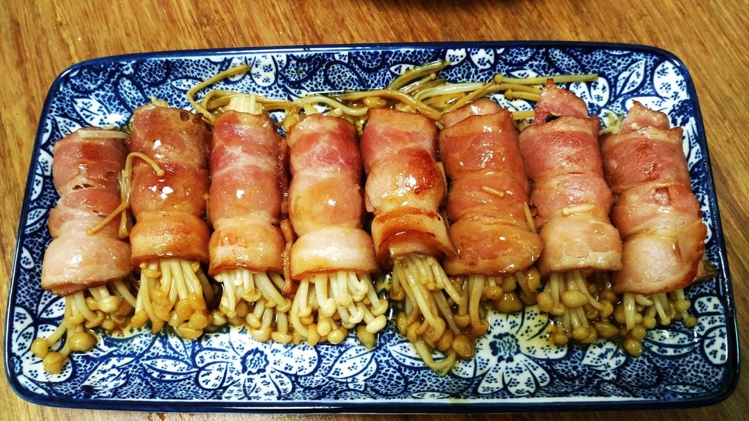 金针菇培根卷