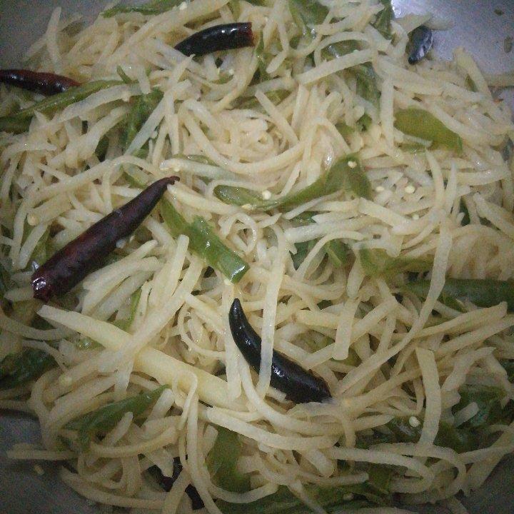 青椒土豆丝