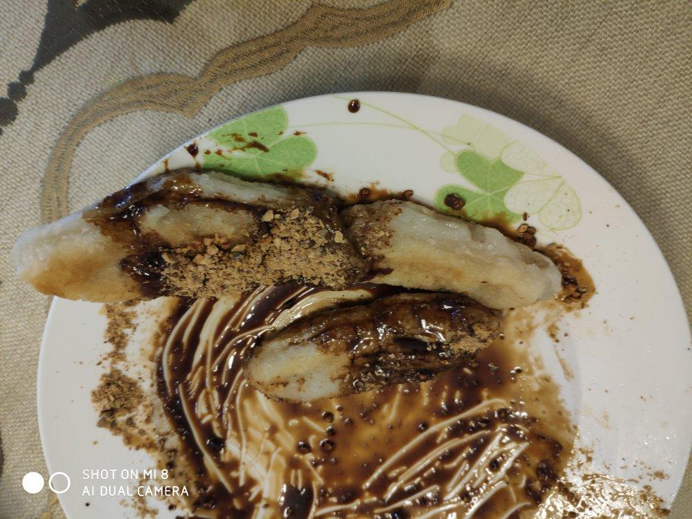 超好吃的红糖糍粑