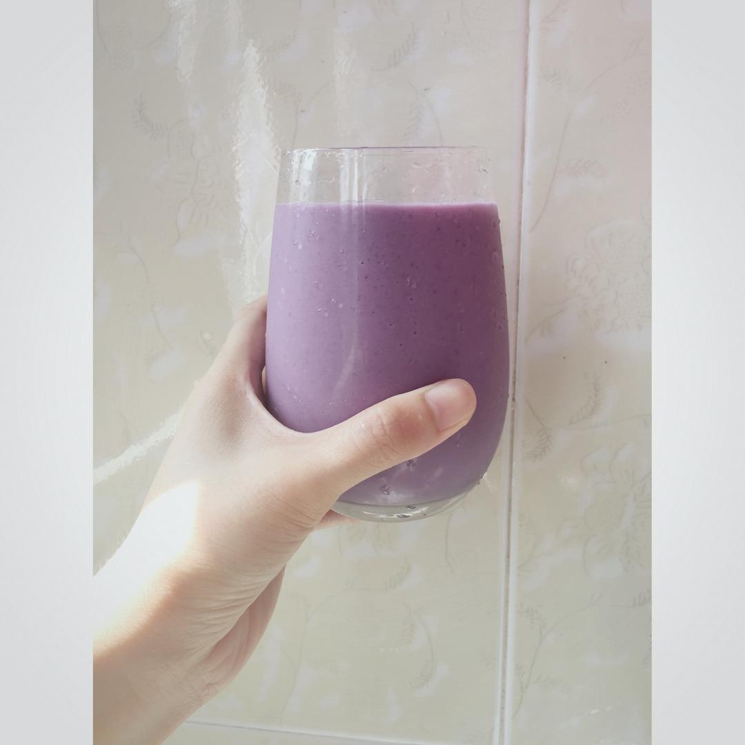 紫薯牛奶饮