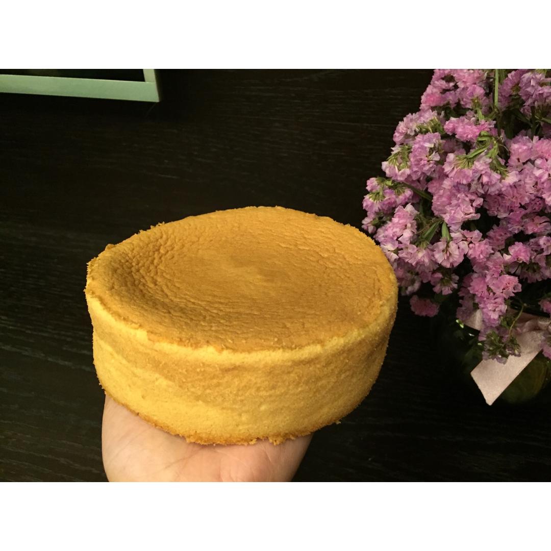 6寸戚风蛋糕（2蛋）