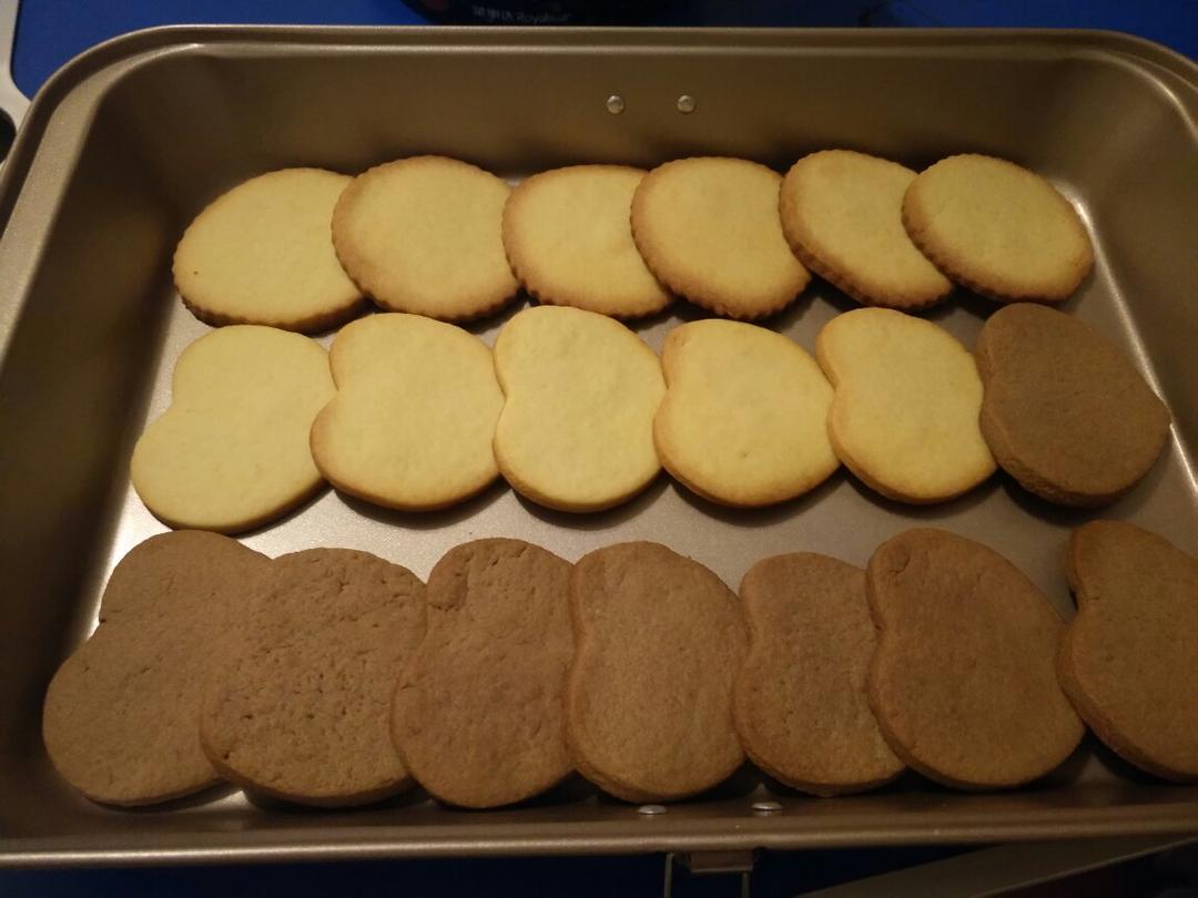 卡通黄油饼干