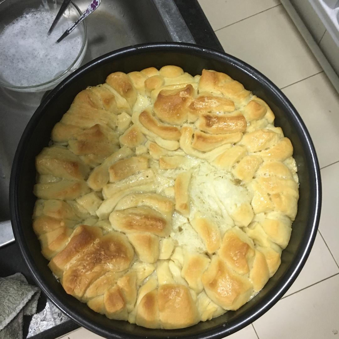 日式香浓炼乳面包