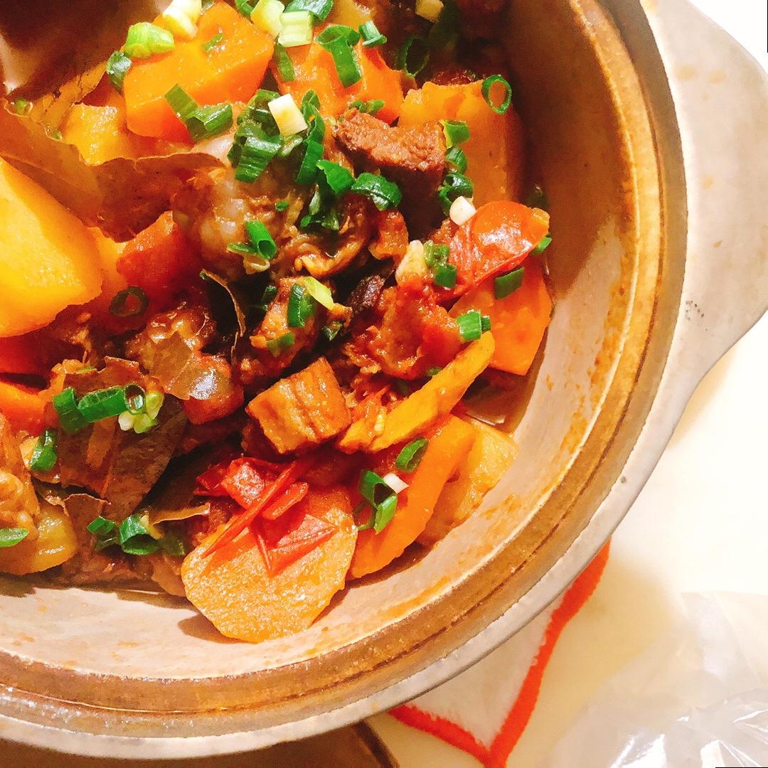 番茄土豆炖牛腩