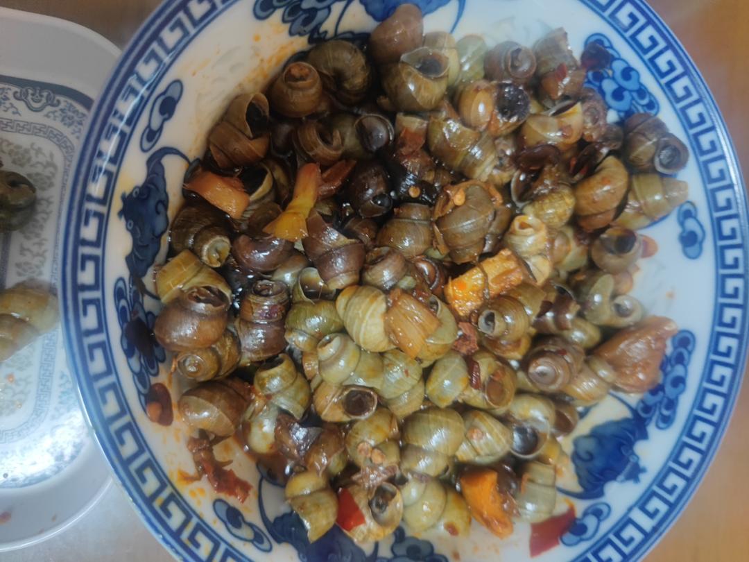 酱香炒螺丝（田螺）
