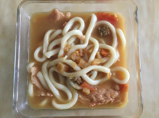 咖喱乌冬....是危险的食物