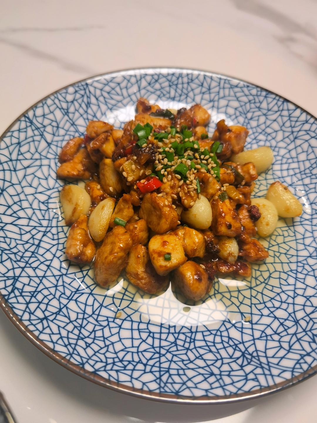孜然蒜香鸡胸肉