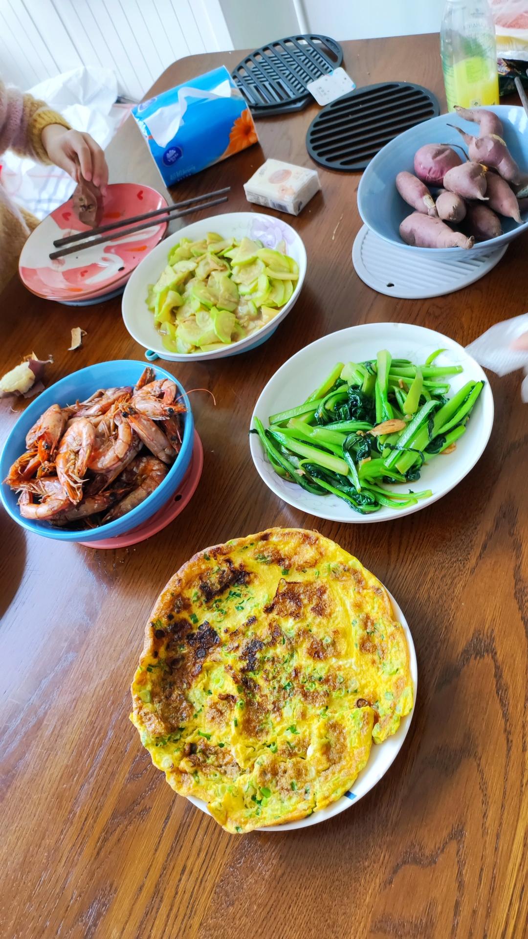 摊鸡蛋饼
