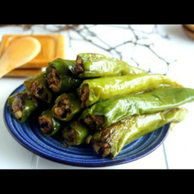 辣椒酿(八岁儿童版)的做法