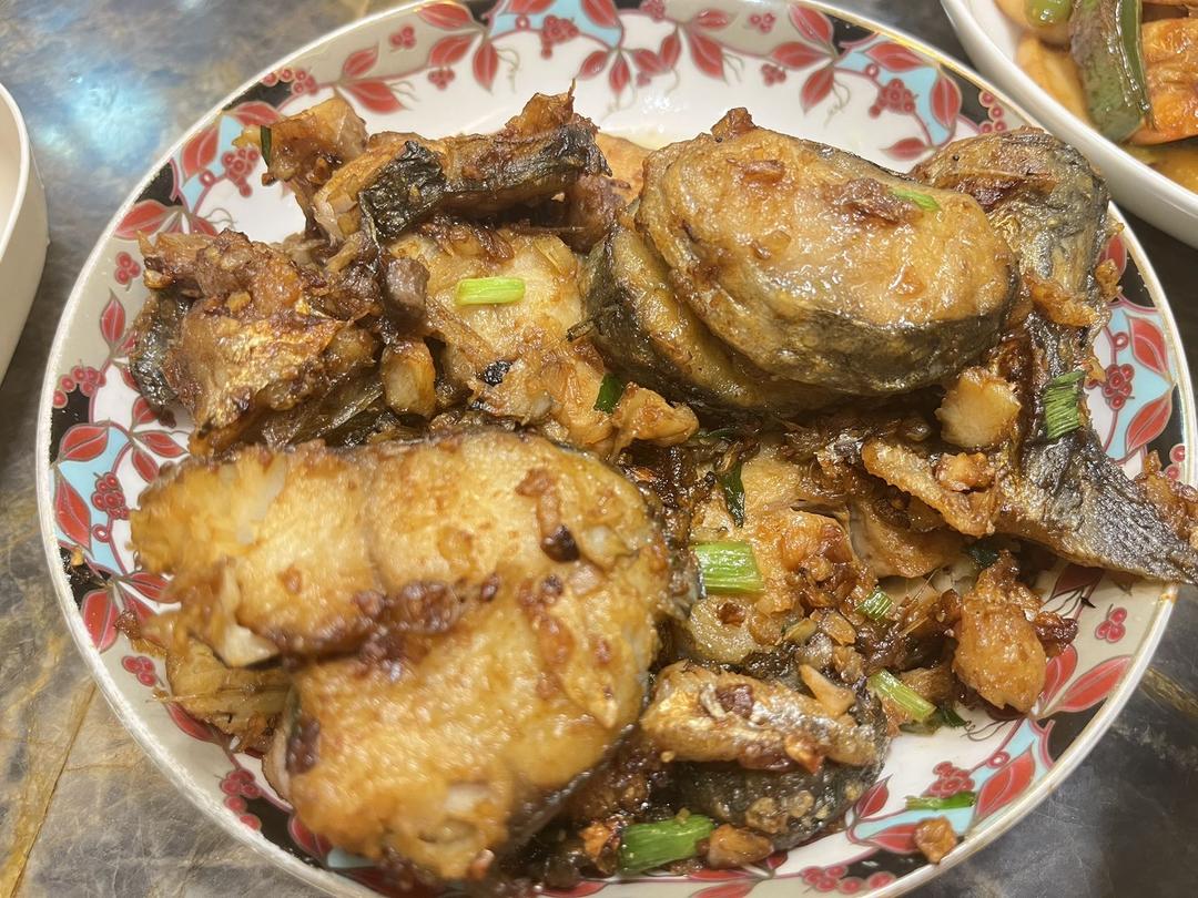 香煎马鲛鱼
